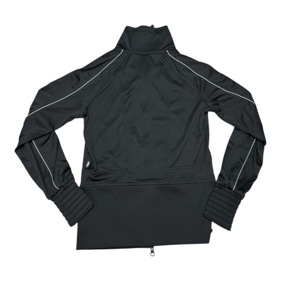 Armani Exchange women’s black, high neck track jacket - Picture 4 of 16